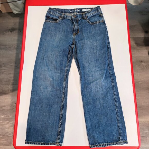 GAP kids 1969 jeans original style blue boys size 12 - Picture 1 of 15